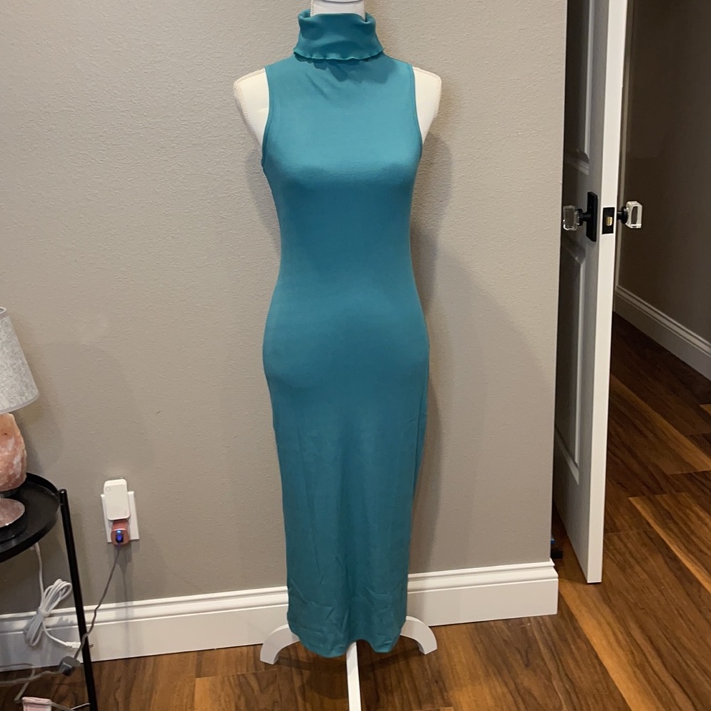 NWOT- NSR Mock Neck Dress